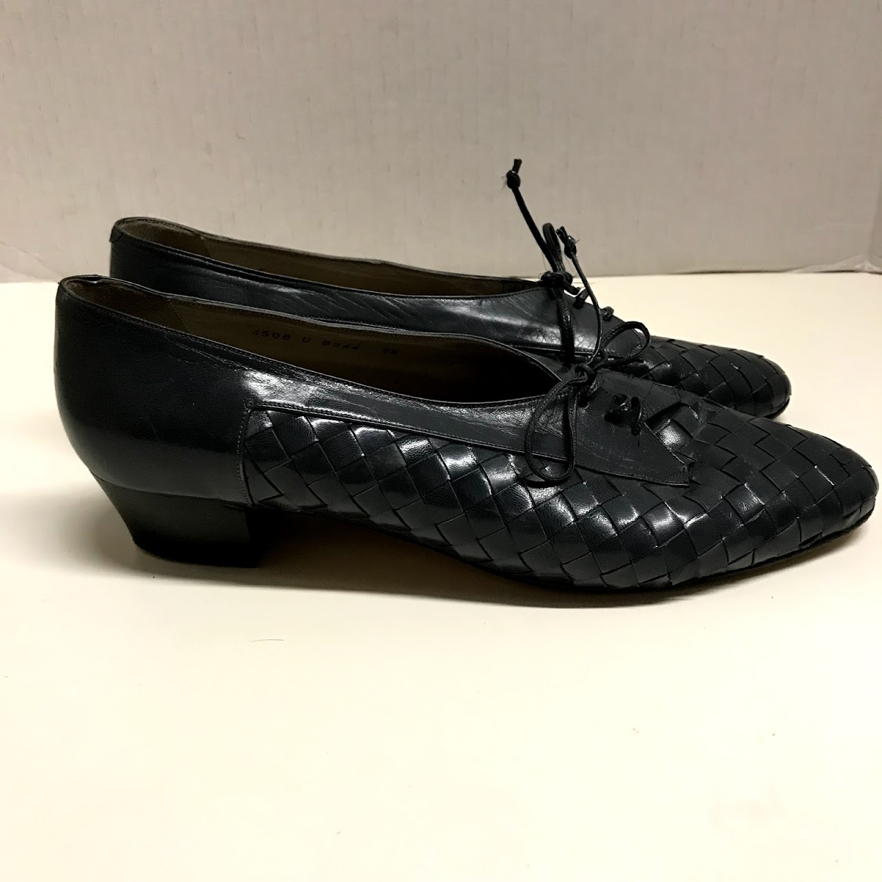 Bottega Veneta Lace Up Kitten Heels