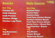 Yummy Food Servings menu 2