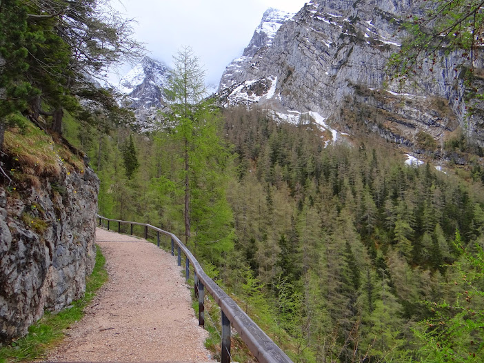 Отель Beslhof, Hintersee и подъём на Blaueishütte.