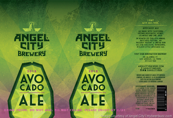 Angel City 2018 Avocado Ale 16oz Cans