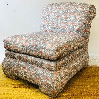 Modern Roll-Back Slipper Chair #1