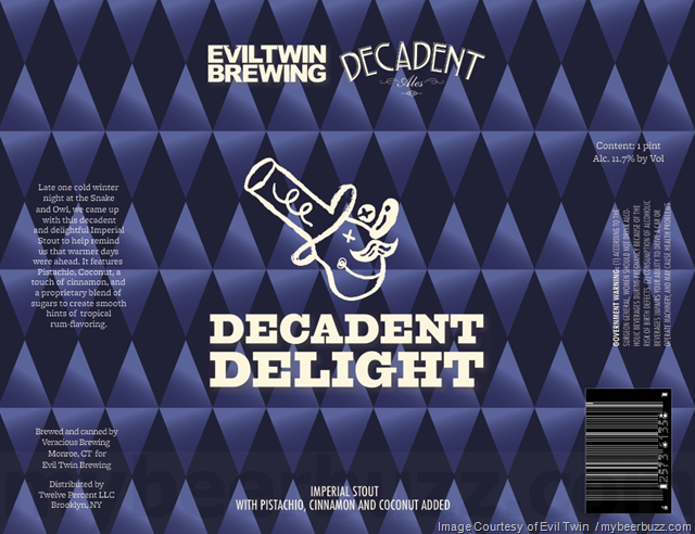 Evil Twin & Decadent Ales Collaborate On Decadent Delight Cans