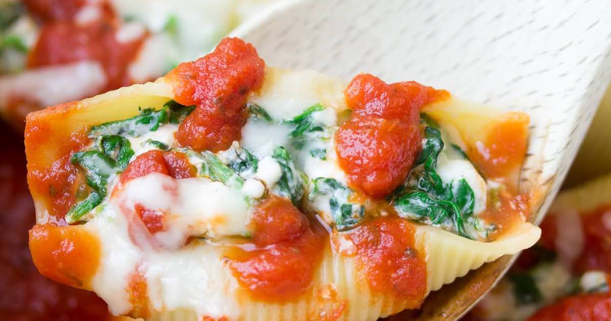 10 Best Stuffed Shells with Ricotta Cheese and Cottage ...