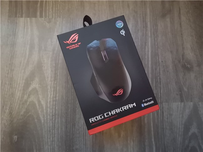 ASUS ROG Chakram: Chiếc hộp