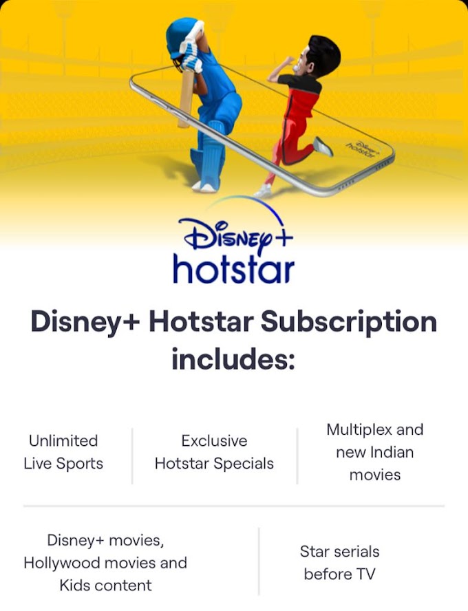 Hotstar subscription for free through Vodafone Idea (VI)