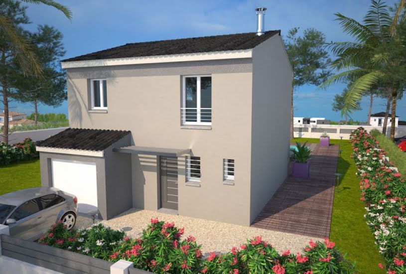  Vente Terrain + Maison - Terrain : 350m² - Maison : 95m² à Saint-Chaptes (30190) 