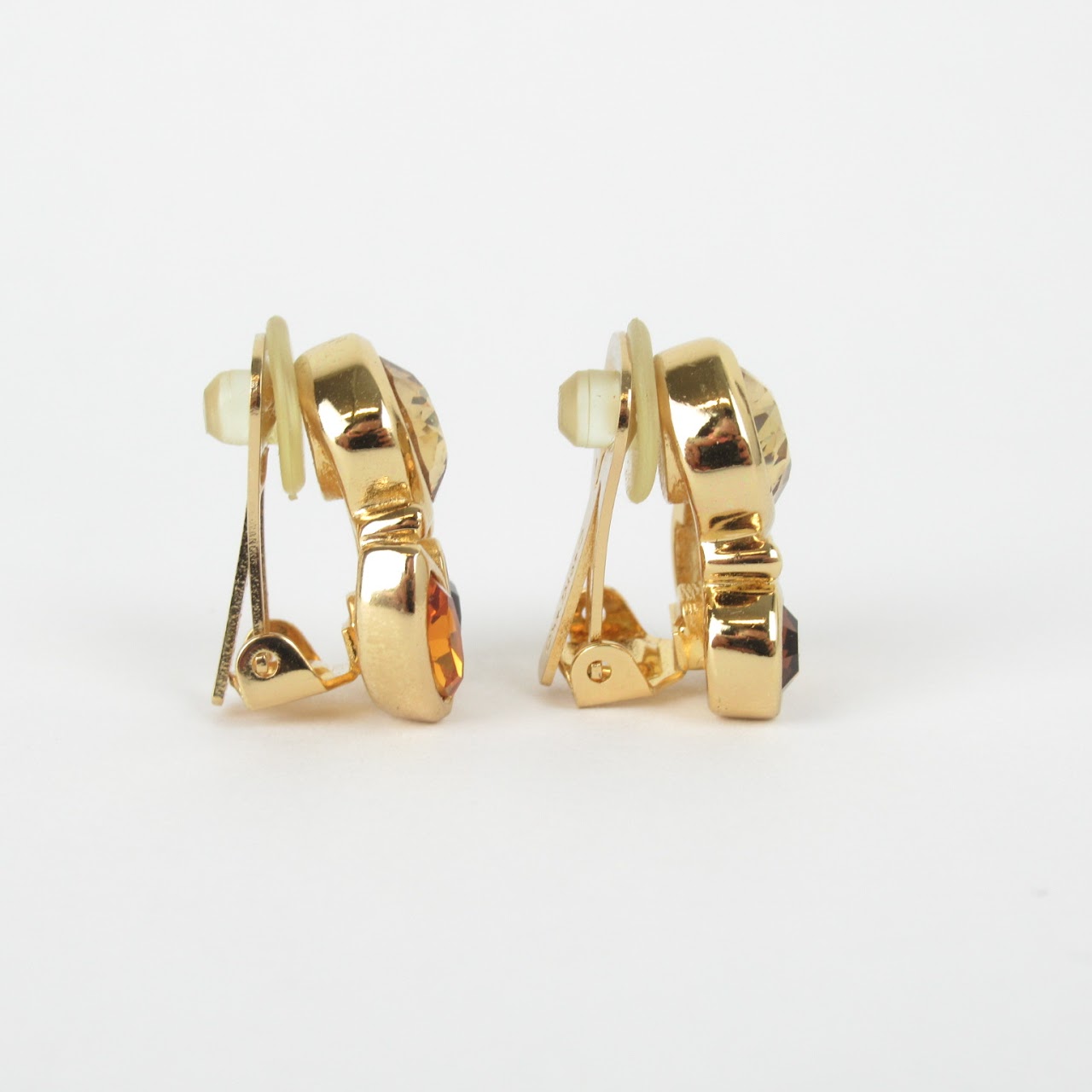 Christian Dior Clip Earrings