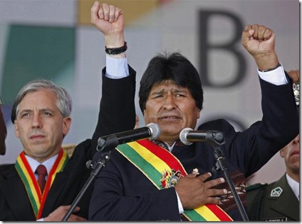 Evo Morales - Alvaro Garcia Linera