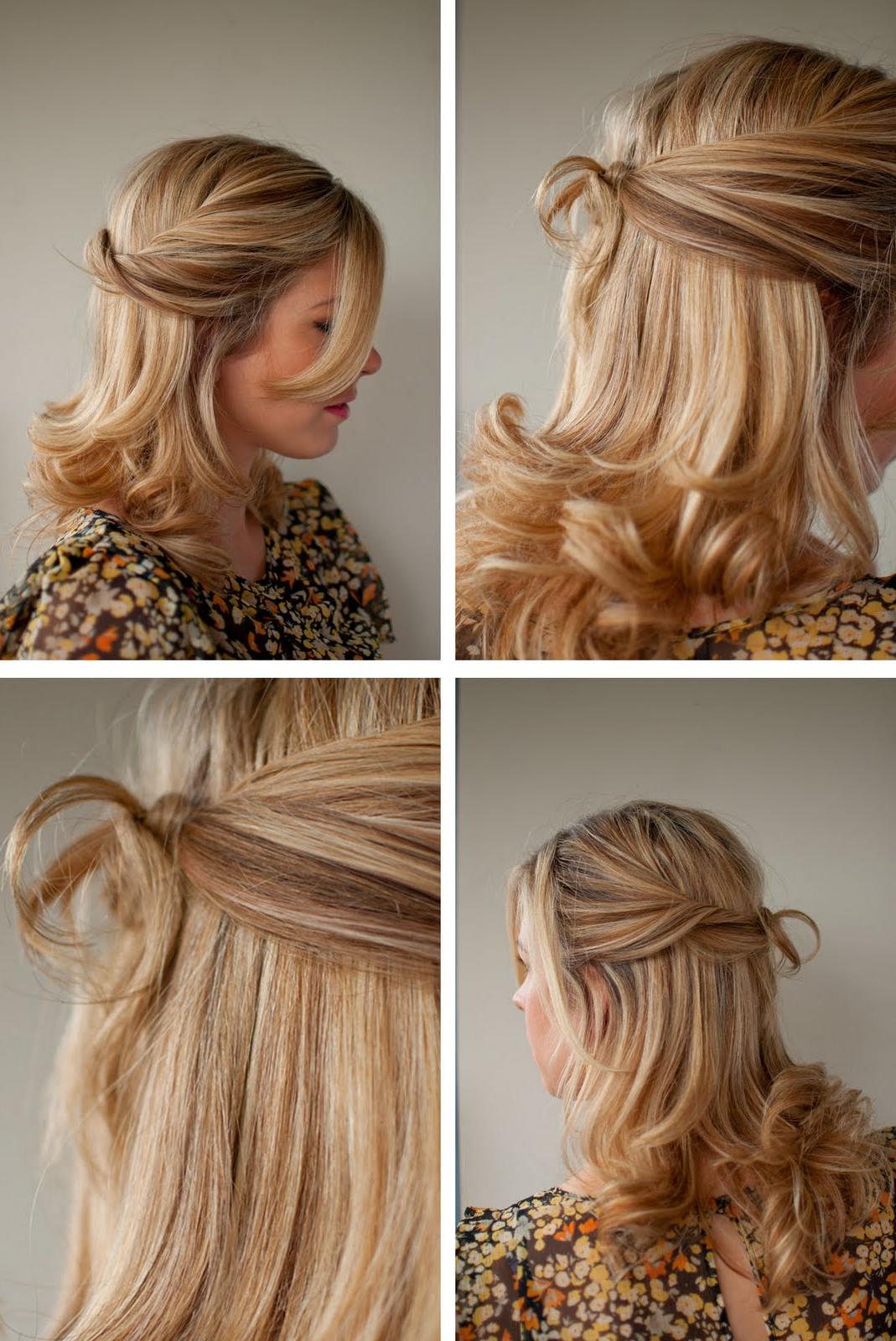 Wedding Hairstyles Half Up half up half down wedding