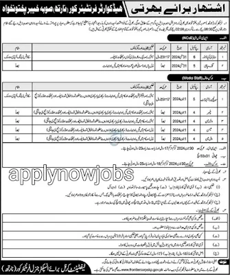 Latest Jobs Frontier Corps (North) Headquarters (Khyber Pakhtunkhwa Province)