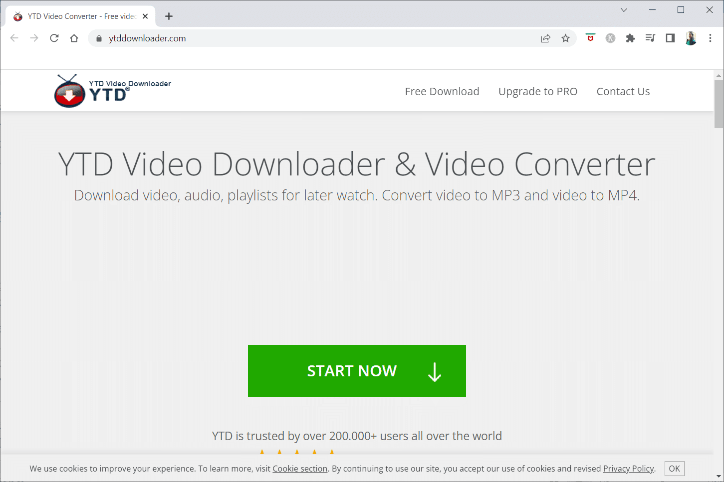 YTD YouTube-downloader