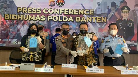 Penyelundupan Sabu di Charger HP Berhasil Diungkap Polda Banten