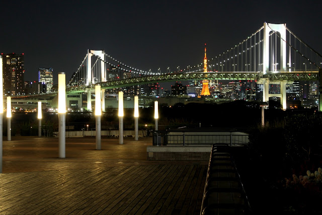 東京 日本 台場 東京鐵塔 彩虹大橋