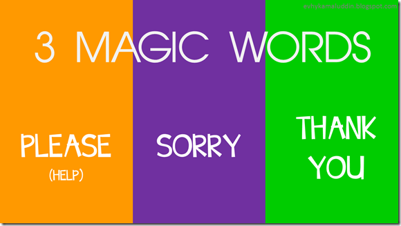 3 magic words