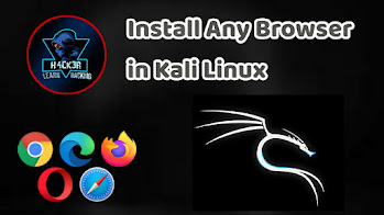 How To Install any browser in Kali Linux