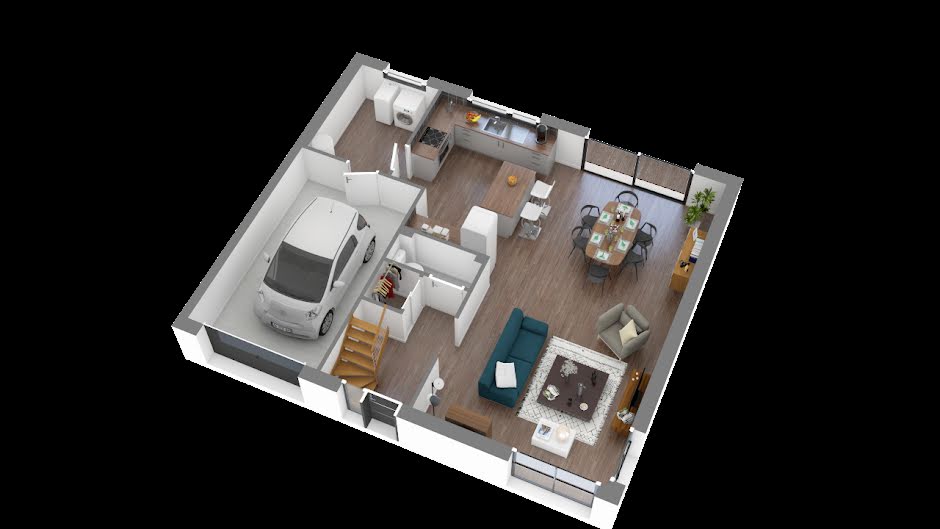 Vente maison neuve 4 pièces 95.6 m² à Touffreville-la-Corbeline (76190), 270 000 €