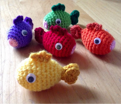 The Crazy Life of Alyssa Lou: Crochet Magnetic Fishing Game Set