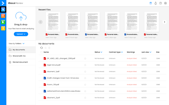 Screenshot of iDox.ai Review