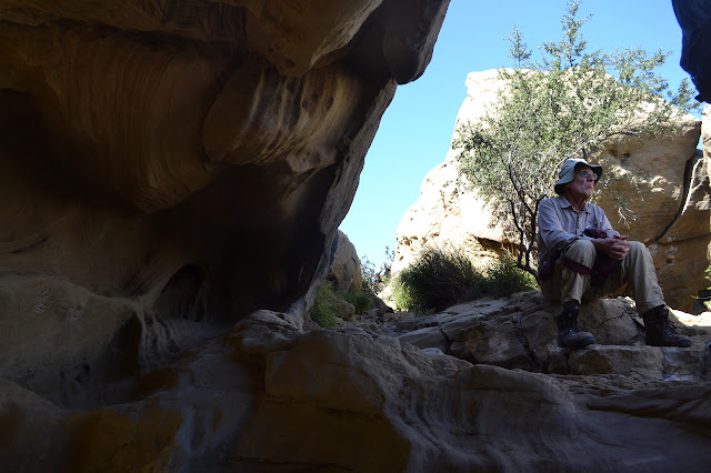 detail of the wind cave