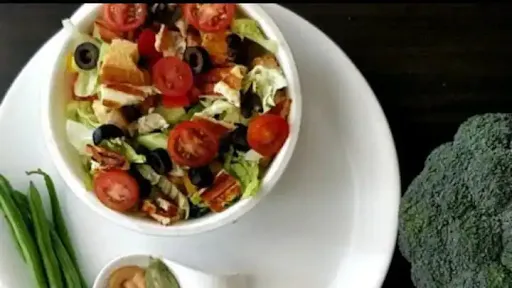 Chicken Steamed Broccoli Salad