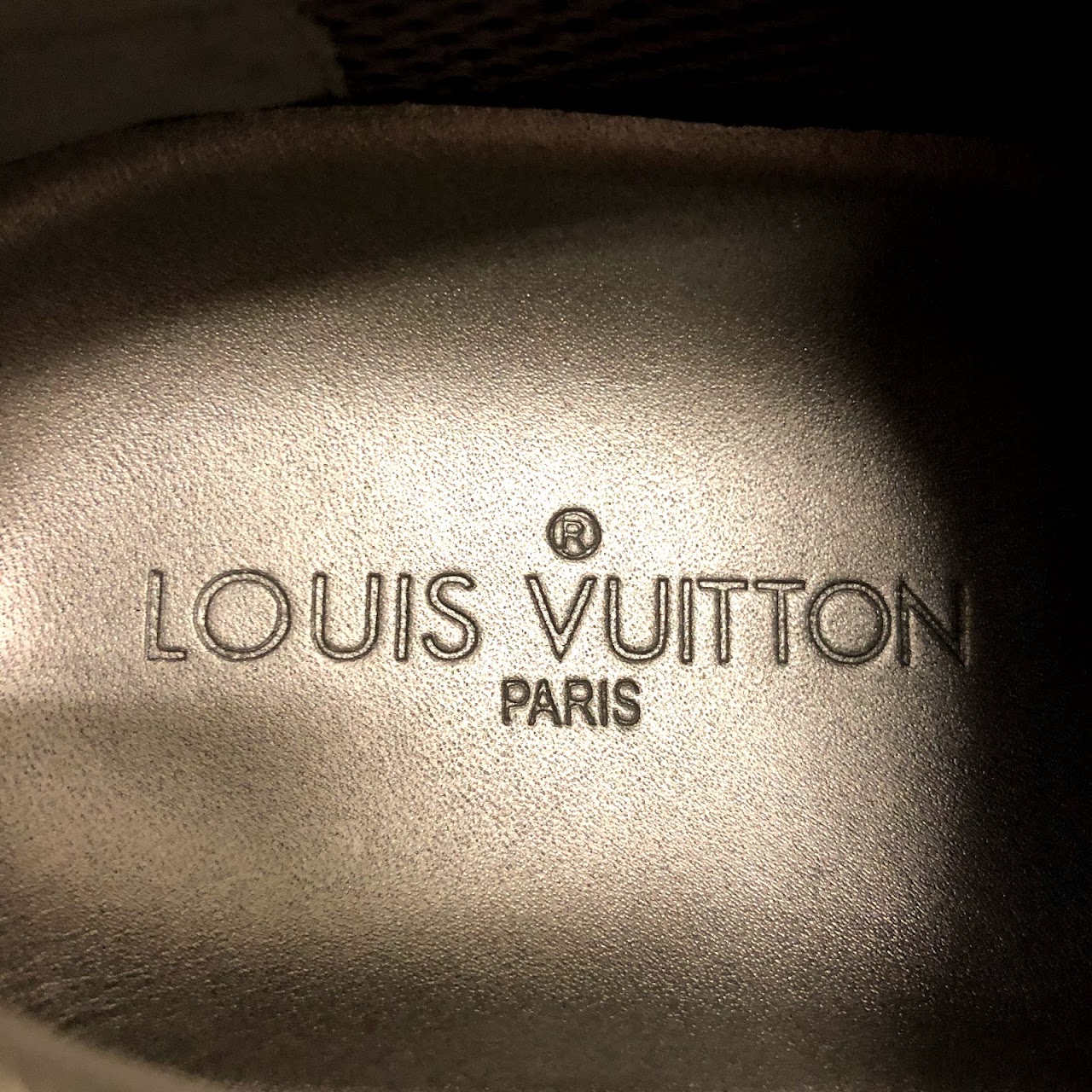 Louis Vuitton Purple Suede Sneakers