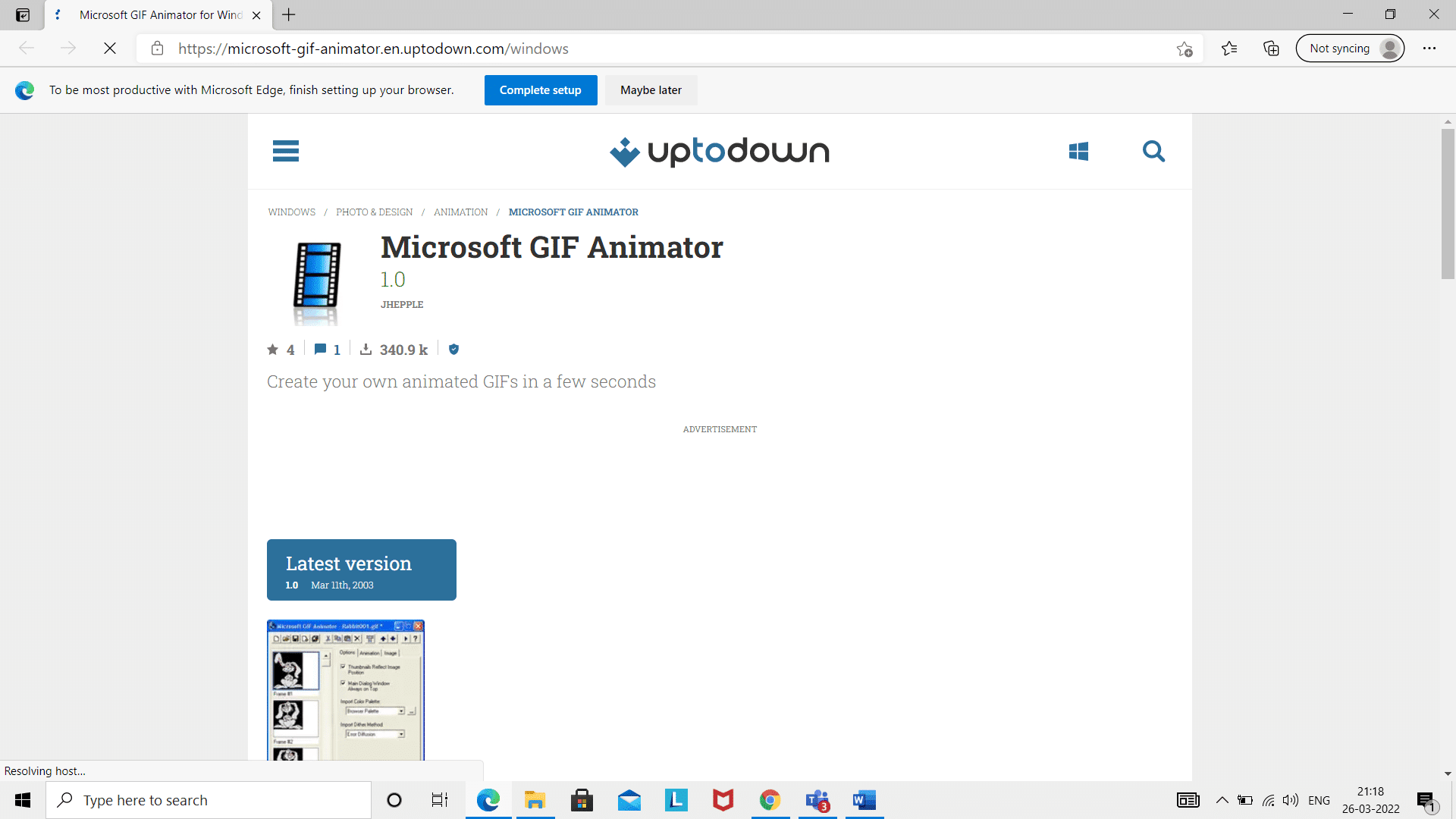 Microsoft Gif Animator.  19 nejlepších bezplatných editorů GIF