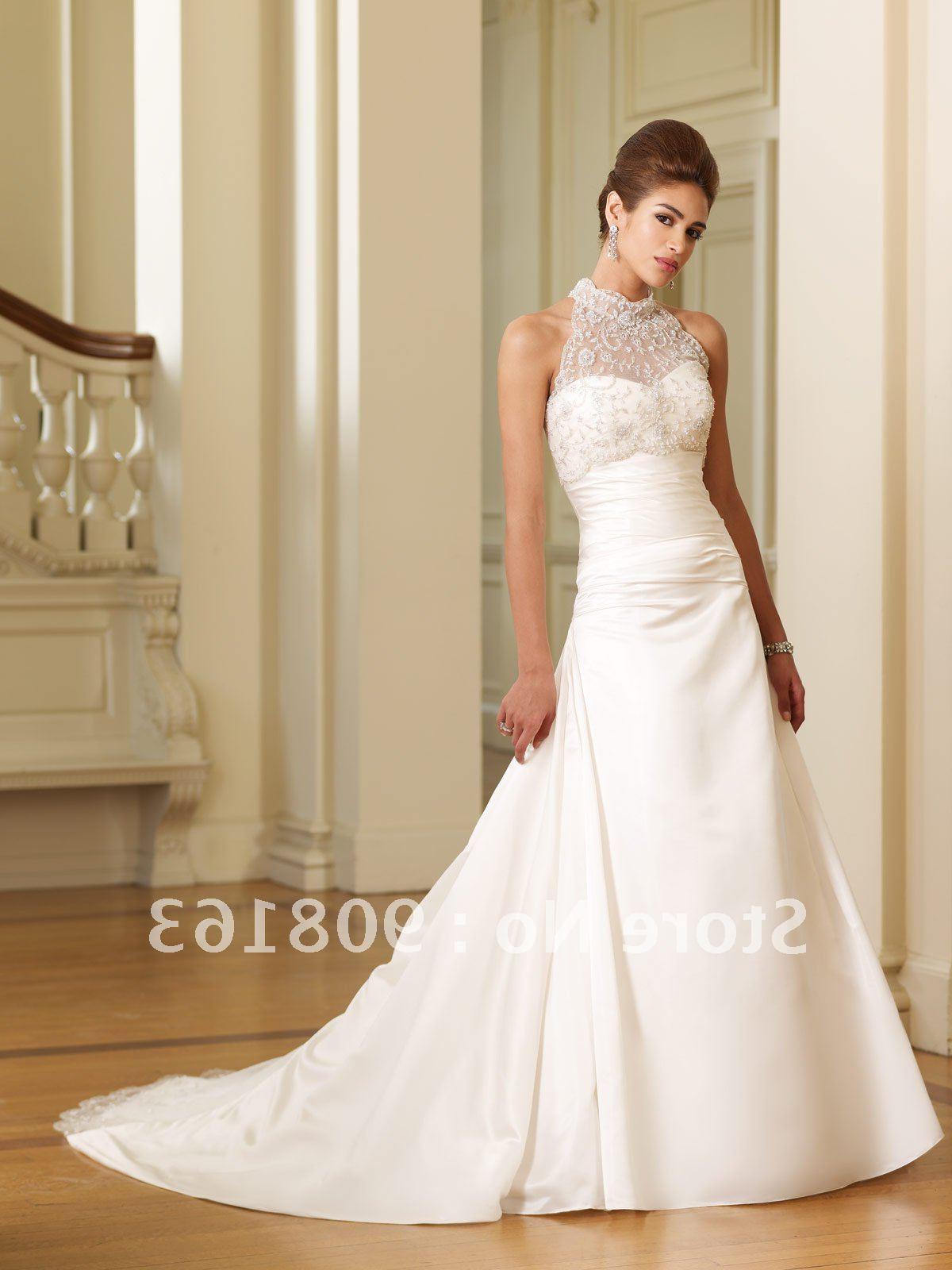 Buy Lace Top Wedding Dress,