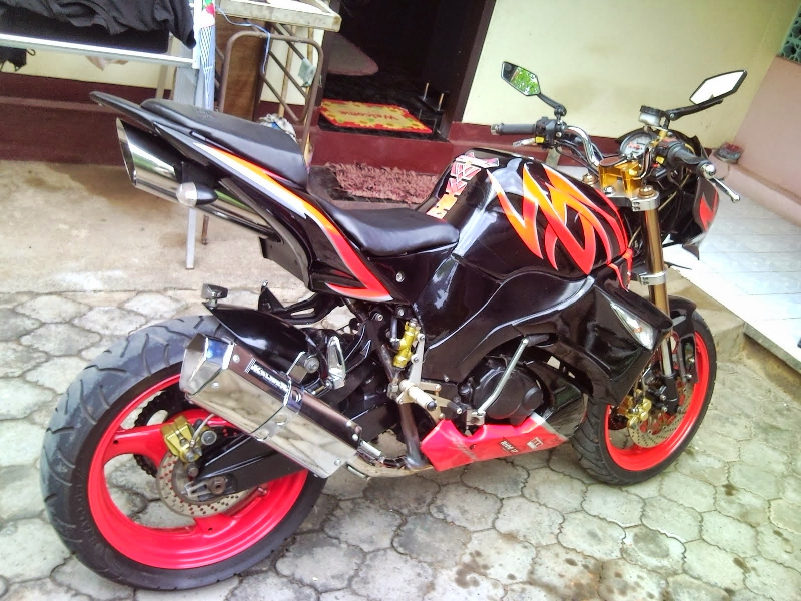 Modifikasi Sport Honda Tiger Revo