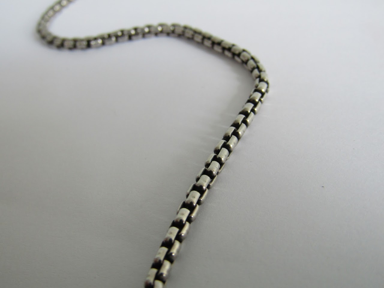 David Yurman Box Chain Necklace