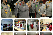 Kapolri Cek Pasien Covid-19 Terlayani dengan Baik di RS Polri dan Berikan Bansos ke Nakes