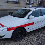 military police in Copenhagen, Denmark 