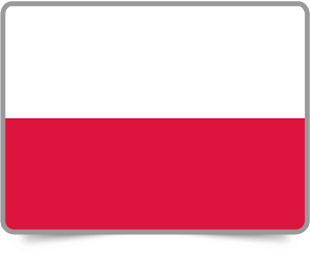 Polish framed flag icons with box shadow