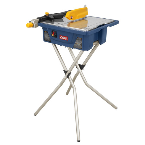 tile saw with stand