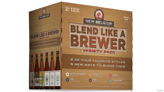 New Belgium Releasing “Blend Like a Brewer” Variety Pack