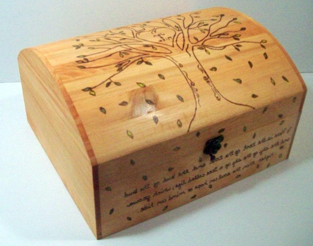 Tree Wedding Gift Card Box