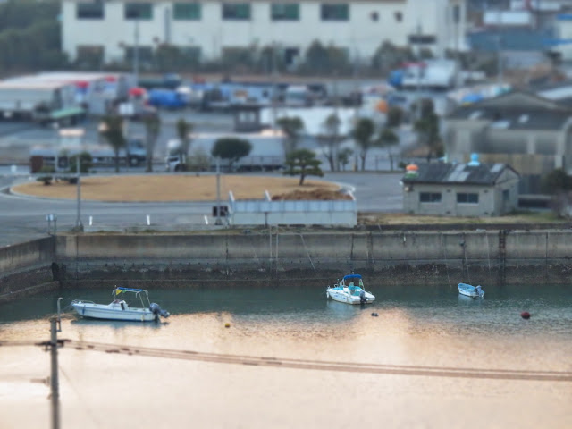 Canon PowerShot SX700 HSジオラマ風写真井の浦海岸-1