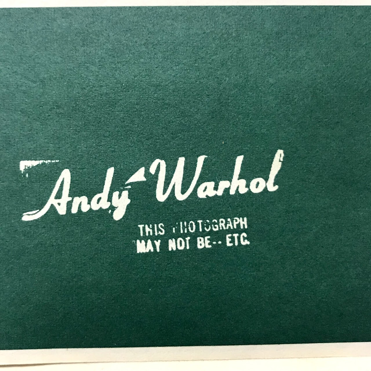 Andy Warhol's ARTCA$H (1971) Lot of 14