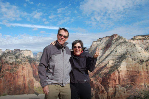 Deb and Bill @ Zion, 2012