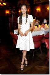 HOLLYWOOD, CA - MARCH 30:  Actor Sasha Lane attends the Coach & Rodarte celebration for their Spring 2017 Collaboration at Musso & Frank on March 30, 2017 in Hollywood, California  (Photo by Donato Sardella/Getty Images for Coach)