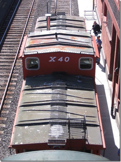 IMG_6044 Great Northern Caboose X40 at Union Station in Portland, Oregon on May 9, 2009