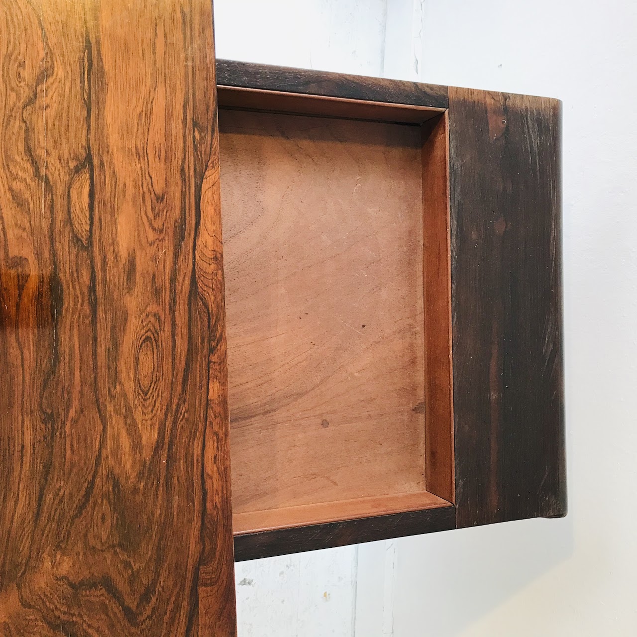 19th C. Irish Rosewood Card Table