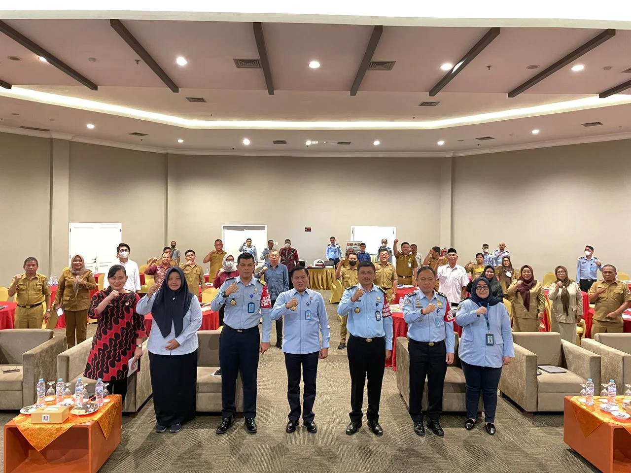 Kantor Wilayah Kementerian Hukum dan HAM Sulawesi Utara melalui Sub Bidang Pelayanan Kekayaan Intelektual melaksanakan kegiatan diseminasi percepatan perlindungan dan pencatatan KIK dan IG. (Foto istimewa)