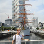 yokohama bay in Yokohama, Japan 