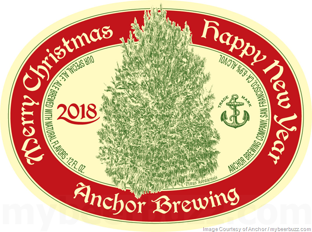 Anchor Brewing Reveals 2018 Merry Christmas Happy New Year Special Ale