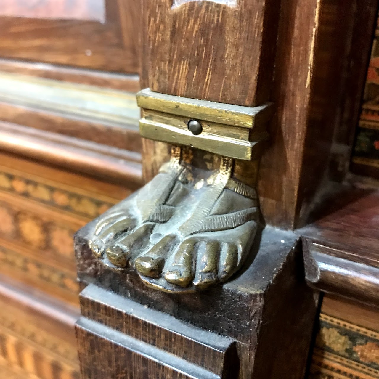 Italian Inlaid Cabinet