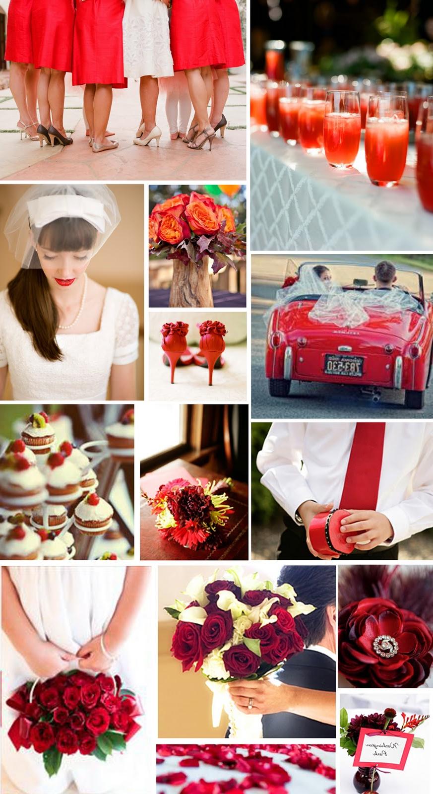 Wedding Inspiration-Red and