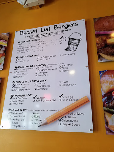 Hamburger Restaurant «Bucket List Burgers», reviews and photos, 5225 Canyon Crest Dr, Riverside, CA 92507, USA