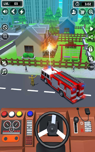 Screenshot 911 Fire Engine Simulator Game