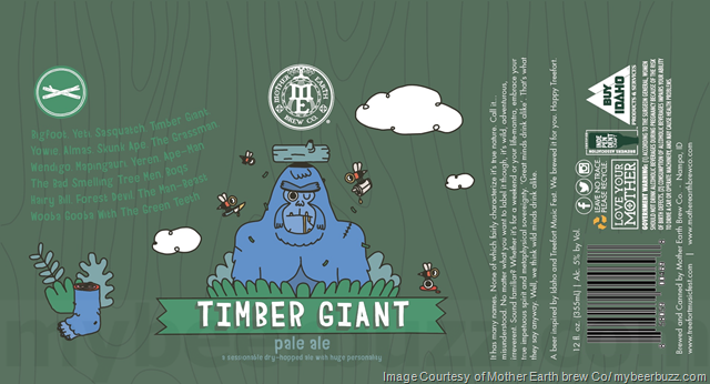 Mother Earth Brew Co Working On Timber Giant Cans