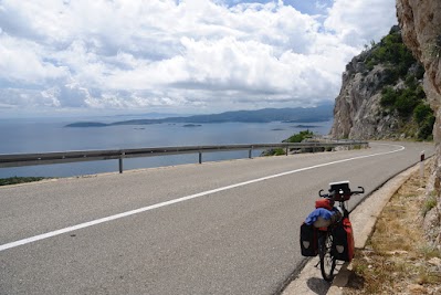 Abfahrt nach Orebic auf der Halbinsel Peljesac